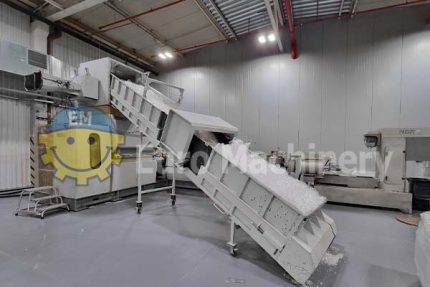 Front view of Used NGR Recycling line for PP | X:GRAN 145