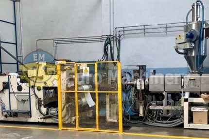 100024 MAI VIRGIN TN 60M & 90M used co extrusion line for sale (2)
