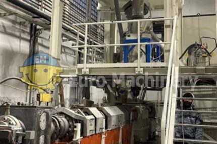 Twin-screw extruder MARIS TM92MV for compounding 